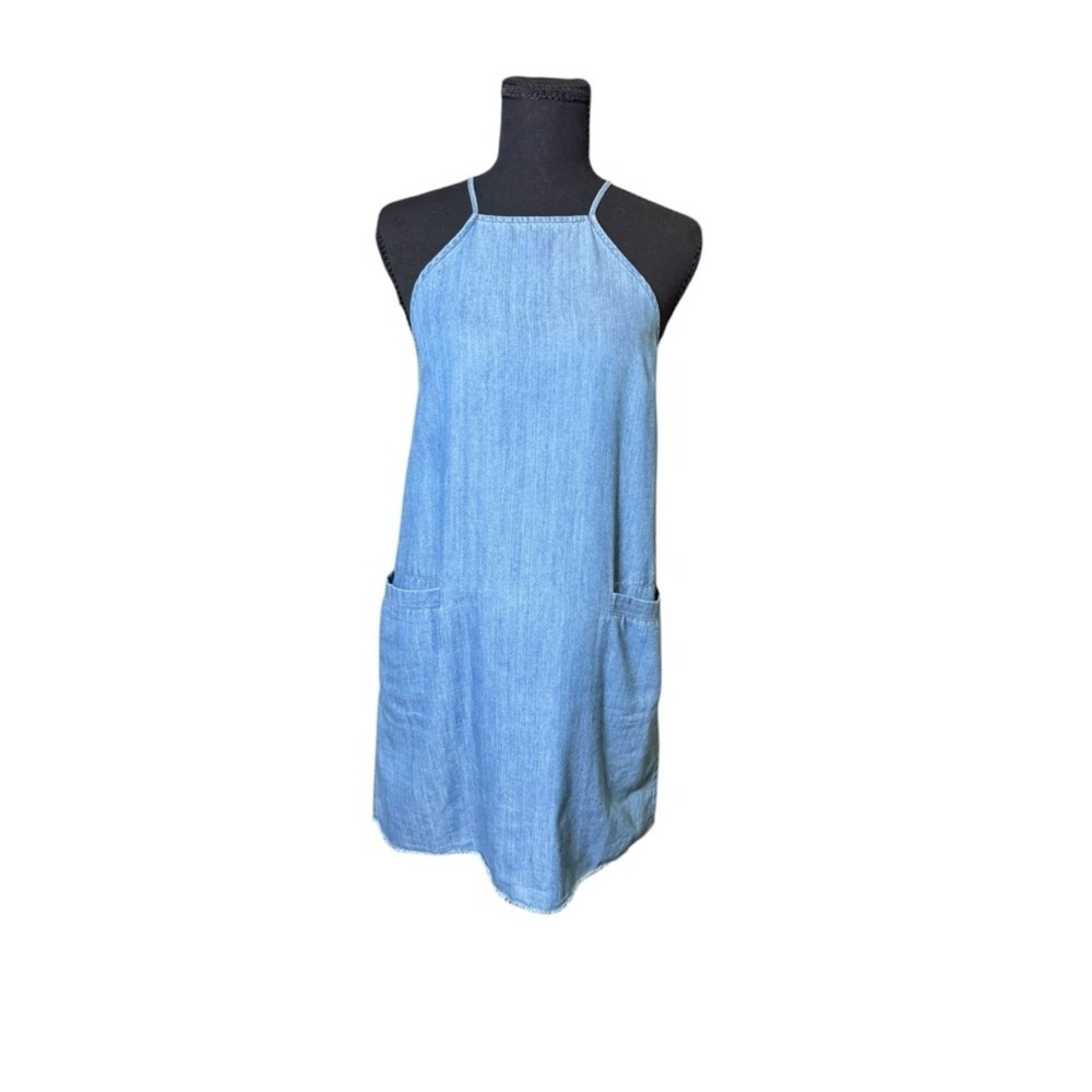 BDG for Urban Outfitters  Lightweight  Denim Chambray Halter Dress XS